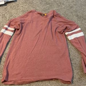 long sleeve girls pink shirt